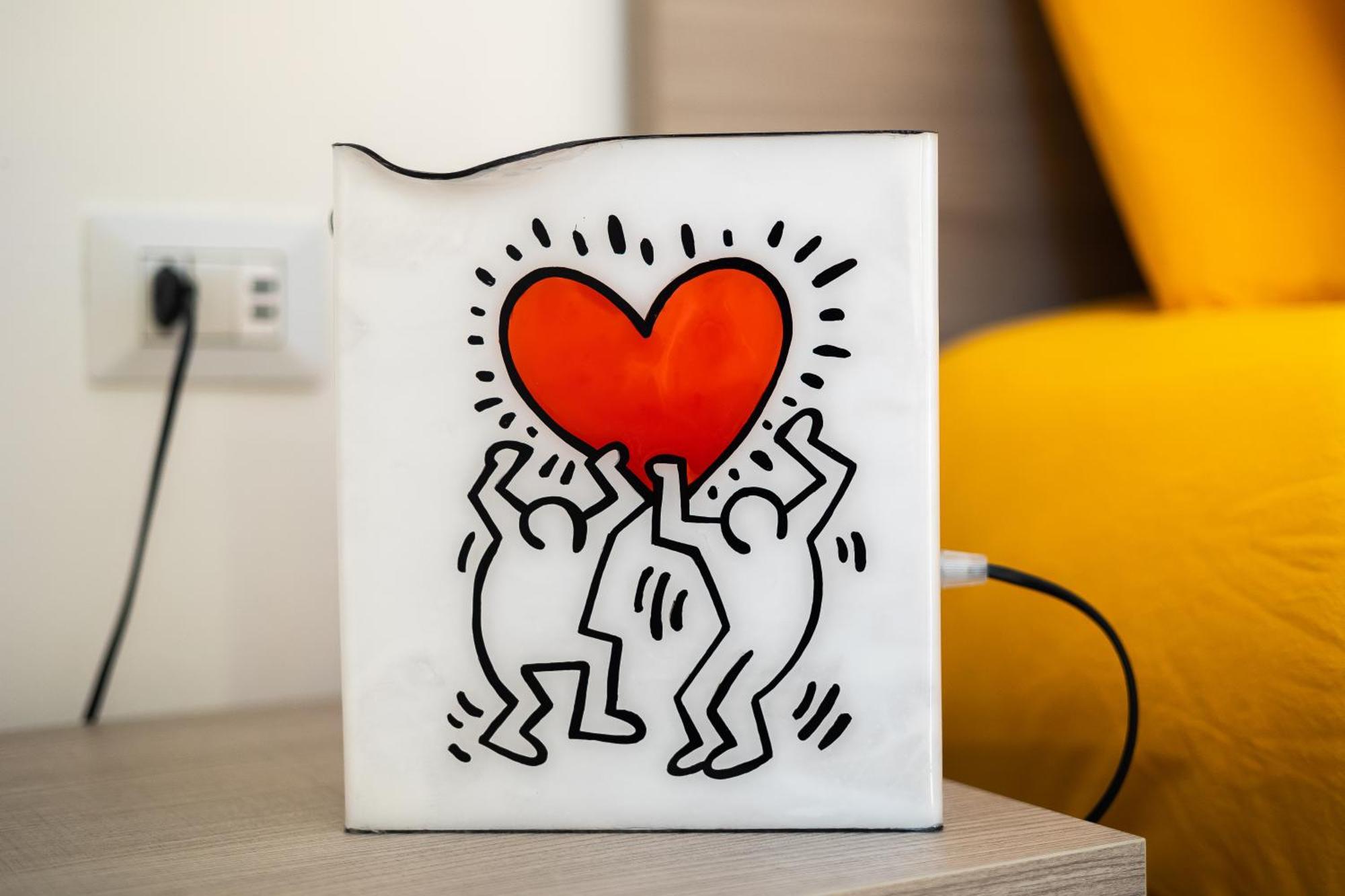 The Keith Haring Room - Private Bedroom Milano Exteriör bild